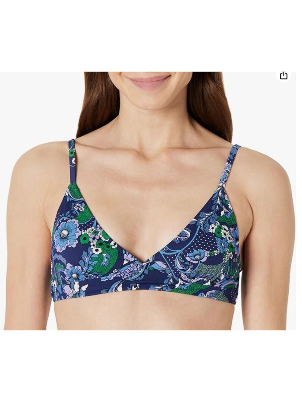Amazon Essentials  Light-Support Triangle Bikini Swimsuit Top Adjustable  XL